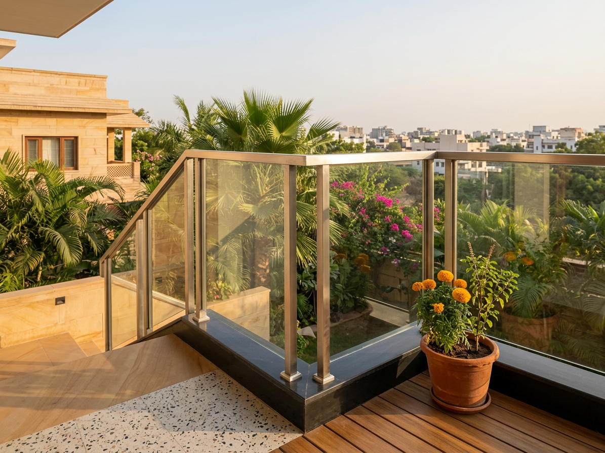 Aluminium & UPVC Railings